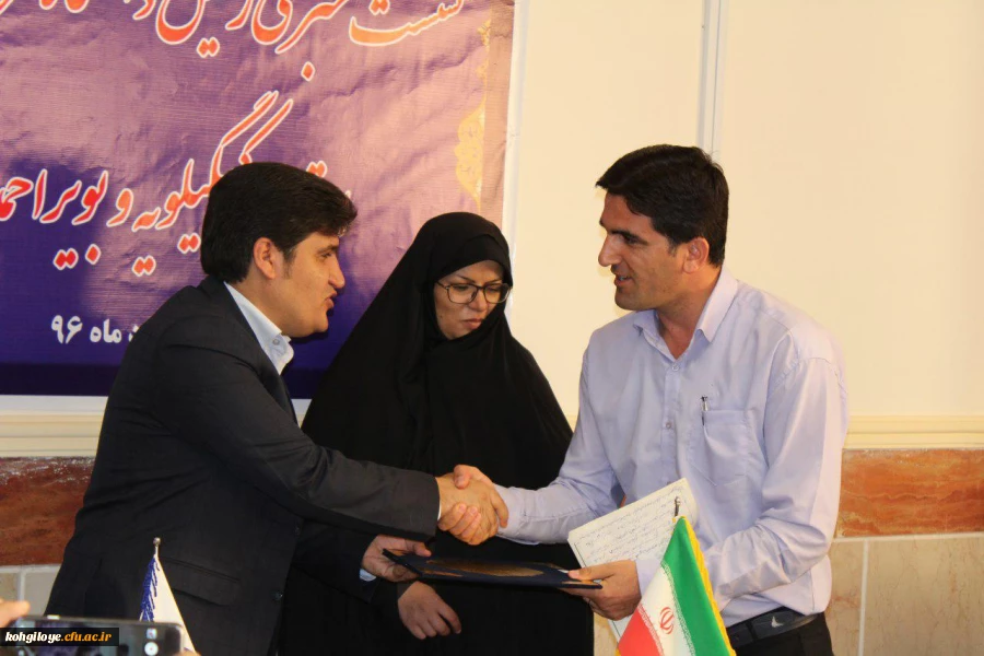 نشست خبری سرپرست دانشگاه فرهنگیان استان  7