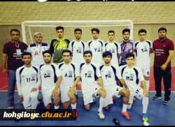 تیم فوتسال پردیس شهید ایزدپناه مقام اول را کسب کرد