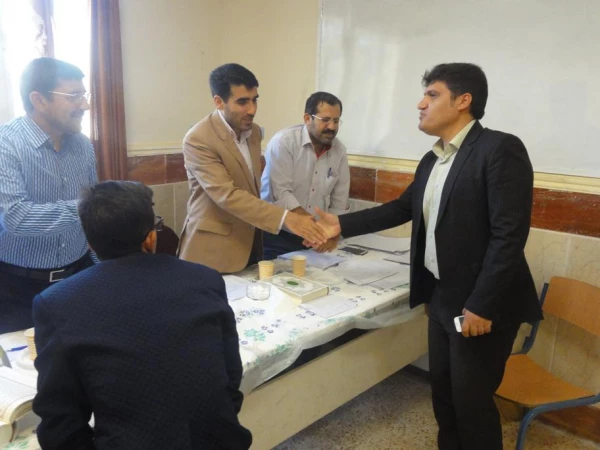 بازدید رئیس دانشگاه فرهنگیان از فرایند مصاحبه داوطلبان ورود به دانشگاه فرهنگیان 2