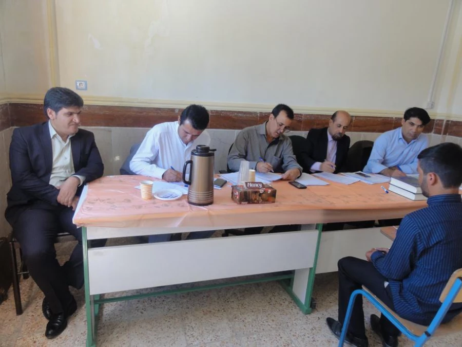 بازدید رئیس دانشگاه فرهنگیان از فرایند مصاحبه داوطلبان ورود به دانشگاه فرهنگیان 4