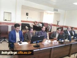 جلسه هیئت علمی دانشگاه با رئیس دانشگاه فرهنگیان استان 4