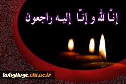 إنا لله وإنا إلیه راجعون

برگزاری مراسم ترحیم مرحوم تاج محمد خانی 2