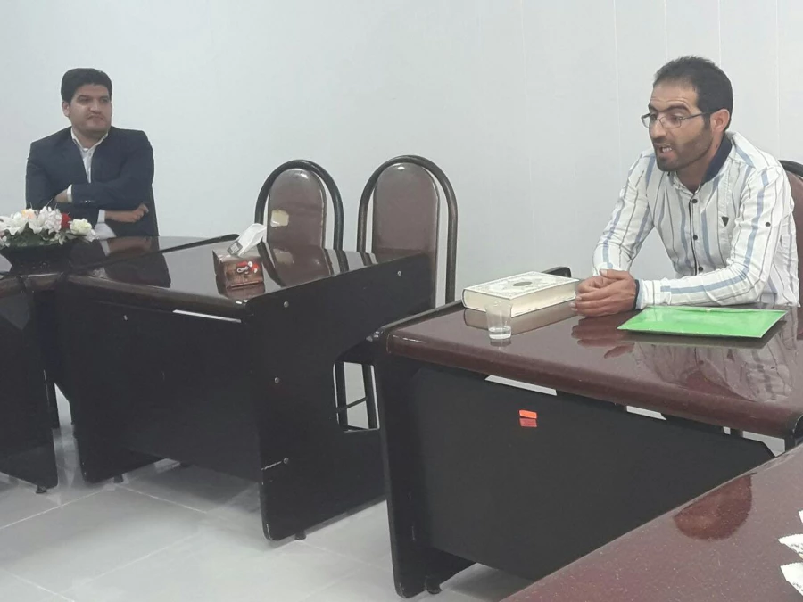 بازدید رئیس دانشگاه فرهنگیان از فرایند مصاحبه آزمون استخدامی آموزش و پرورش 4