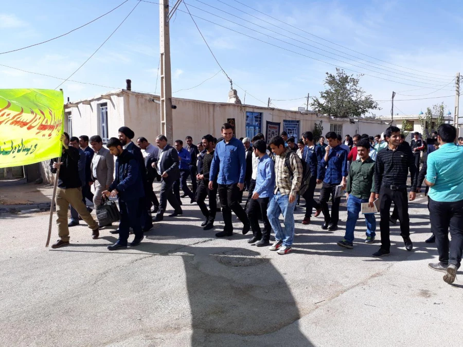 شرکت مسئولان، اساتید،کارکنان  و دانشجویان دانشگاه فرهنگیان استان در راهپیمایی 13 ابان 7