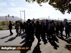 شرکت مسئولان، اساتید،کارکنان  و دانشجویان دانشگاه فرهنگیان استان در راهپیمایی 13 ابان 11
