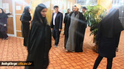 بازدید حجت الاسلام و المسلمین عابدی از خوابگاه های پردیس کوثر و شهید ایزدپناه