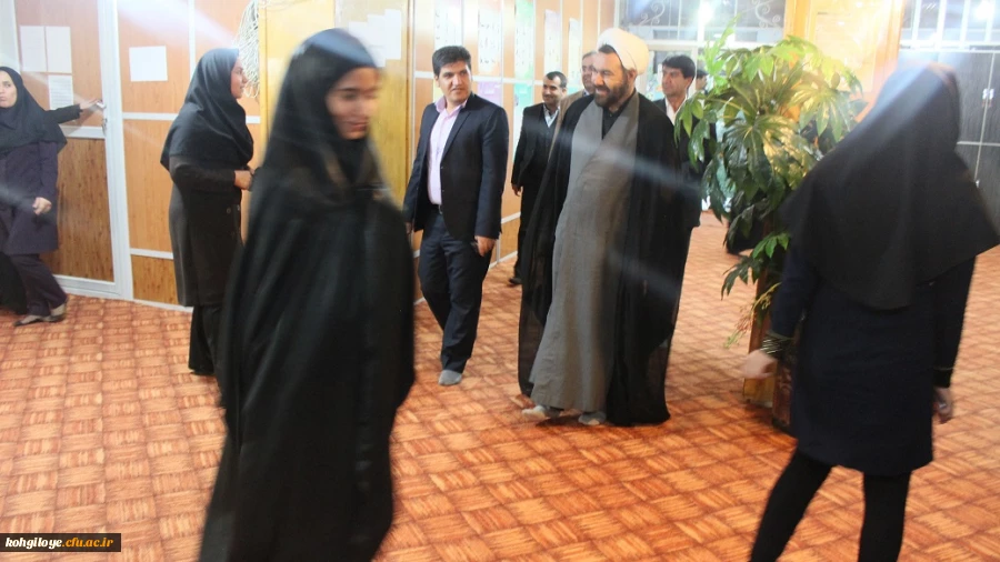 بازدید حجت الاسلام و المسلمین عابدی از خوابگاه های پردیس کوثر و شهید ایزدپناه 2