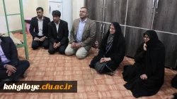 بازدید حجت الاسلام و المسلمین عابدی از خوابگاه های پردیس کوثر و شهید ایزدپناه 5