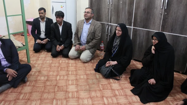 بازدید حجت الاسلام و المسلمین عابدی از خوابگاه های پردیس کوثر و شهید ایزدپناه 5