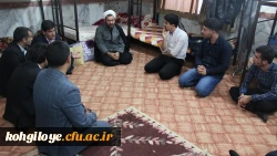 بازدید حجت الاسلام و المسلمین عابدی از خوابگاه های پردیس کوثر و شهید ایزدپناه 11