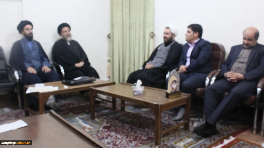 دیدار معاون فرهنگی اجتماعی دانشگاه فرهنگیان کشور با نماینده ولی فقیه در استان  2