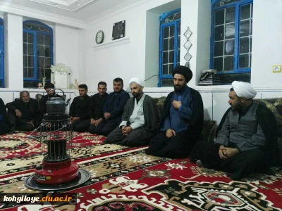 حضور معاون فرهنگی اجتماعی دانشگاه فرهنگیان در منزل مرحوم ابراهیمی وفا
