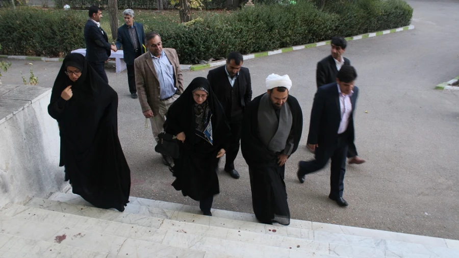 بازدید حجت الاسلام و المسلمین عابدی از خوابگاه های پردیس کوثر و شهید ایزدپناه 21