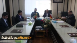 جلسه معاون فرهنگی اجتماعی دانشگاه فرهنگیان با مدیرکل آموزش و پرورش استان 2