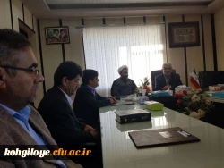 جلسه معاون فرهنگی اجتماعی دانشگاه فرهنگیان با مدیرکل آموزش و پرورش استان 2