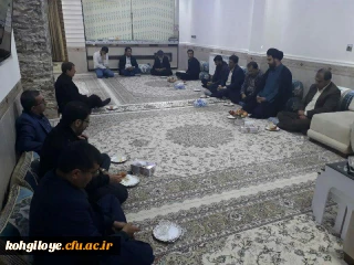 دیدار با خانواده شهید یزدان پناه توسط جمعی از کارکنان پردیس شهید ایزدپناه