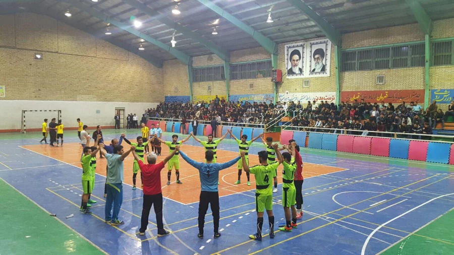 کسب مقام دوم در مسابقات فوتسال منطقه هفت کشور 5
