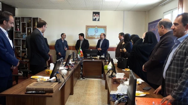 مراسم تکریم و معارفه مسئول حراست استانی دانشگاه فرهنگیان و پردیس شهید ایزدپناه برگزار گردید 2