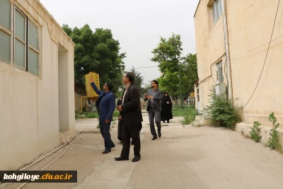 بازدید کارشناسان حوزه برنامه و بودجه سازمان مرکزی از دانشگاه فرهنگیان استان