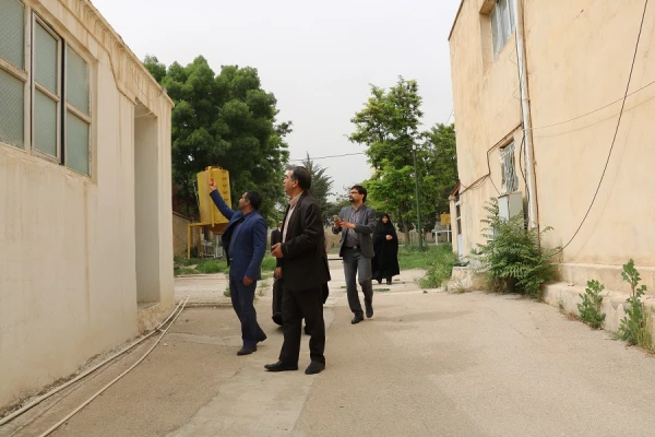 بازدید کارشناسان حوزه برنامه و بودجه سازمان مرکزی از دانشگاه فرهنگیان استان 2