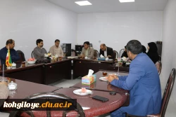 بازدید کارشناسان حوزه برنامه و بودجه سازمان مرکزی از دانشگاه فرهنگیان استان 5