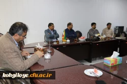 بازدید کارشناسان حوزه برنامه و بودجه سازمان مرکزی از دانشگاه فرهنگیان استان 6