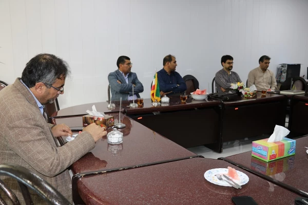 بازدید کارشناسان حوزه برنامه و بودجه سازمان مرکزی از دانشگاه فرهنگیان استان 6