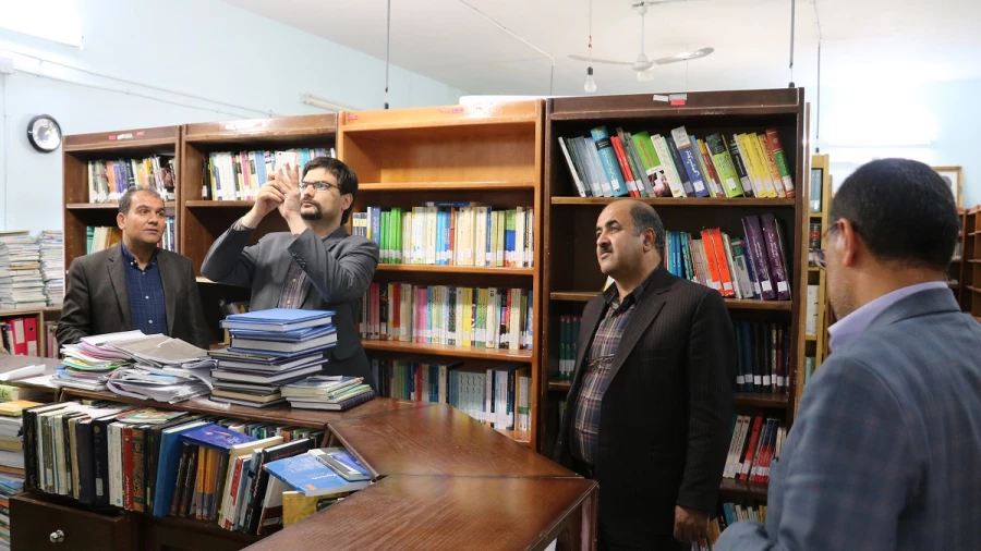 بازدید کارشناسان حوزه برنامه و بودجه سازمان مرکزی از دانشگاه فرهنگیان استان 9