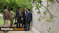 بازدید کارشناسان حوزه برنامه و بودجه سازمان مرکزی از دانشگاه فرهنگیان استان 10