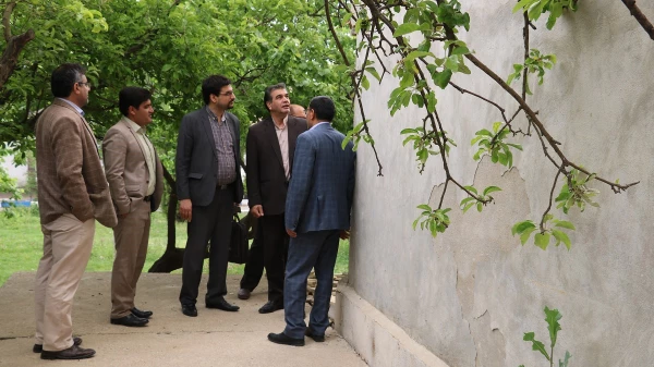 بازدید کارشناسان حوزه برنامه و بودجه سازمان مرکزی از دانشگاه فرهنگیان استان 10