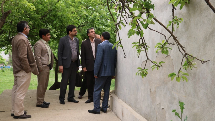 بازدید کارشناسان حوزه برنامه و بودجه سازمان مرکزی از دانشگاه فرهنگیان استان 10