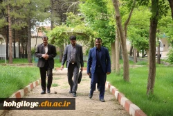 بازدید کارشناسان حوزه برنامه و بودجه سازمان مرکزی از دانشگاه فرهنگیان استان 14