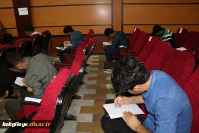 بازدید مدیر امور پردیس ها  از نحوه برگزاری امتحانات پردیس شهید ایزدپناه