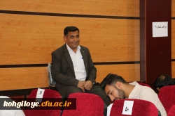 بازدید دکتر هاشمی از نحوه برگزاری امتحانات پردیس شهید ایزدپناه 5