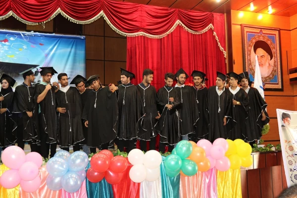 گزارش تصویر جشن دانش آموختگی دانشجو معلمان ورودی سال 1393 دانشگاه فرهنگیان 2