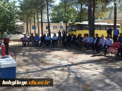 برگزاری دوره آتش نشانی در دانشگاه فرهنگیان 2
