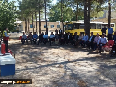 برگزاری دوره آتش نشانی در دانشگاه فرهنگیان