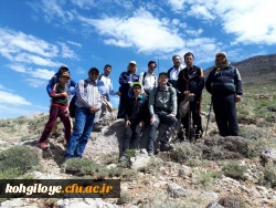صعود کارکنان دانشگاه فرهنگیان به قله برف کرموی دنا 2