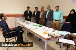 بازدید دکتر هاشمی از روند مصاحبه از داوطلبان آزمون استخدامی آموزش و پرورش 2