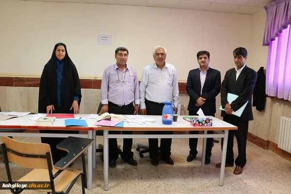 بازدید دکتر هاشمی از روند مصاحبه از داوطلبان آزمون استخدامی آموزش و پرورش 5