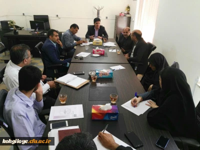 جلسه هماهنگی برگزاری آزمون اصلح مهارت آموزان ماده 28 ویژه ورودی 95