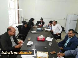 جلسه هماهنگی برگزاری آزمون اصلح مهارت آموزان ماده 28 ویژه ورودی 95 4