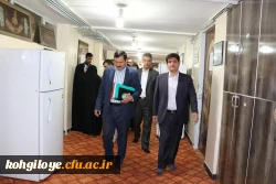 بازدید دکتر خاکی از پردیس های دانشگاه فرهنگیان استان 3
