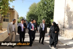 بازدید دکتر خاکی از پردیس های دانشگاه فرهنگیان استان 4