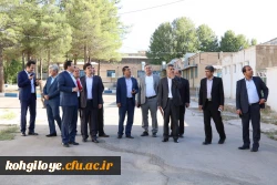 بازدید دکتر خاکی از پردیس های دانشگاه فرهنگیان استان 9