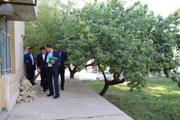 بازدید دکتر خاکی از پردیس های دانشگاه فرهنگیان استان 10