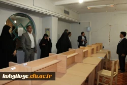 بازدید دکتر خاکی از پردیس های دانشگاه فرهنگیان استان 12
