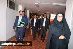 بازدید دکتر خاکی از پردیس های دانشگاه فرهنگیان استان 13