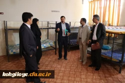 بازدید دکتر خاکی از پردیس های دانشگاه فرهنگیان استان 14
