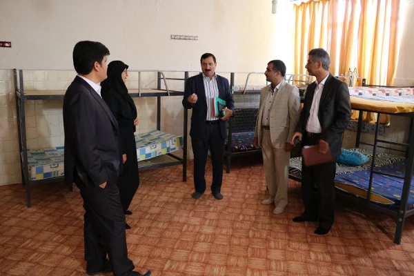 بازدید دکتر خاکی از پردیس های دانشگاه فرهنگیان استان 14